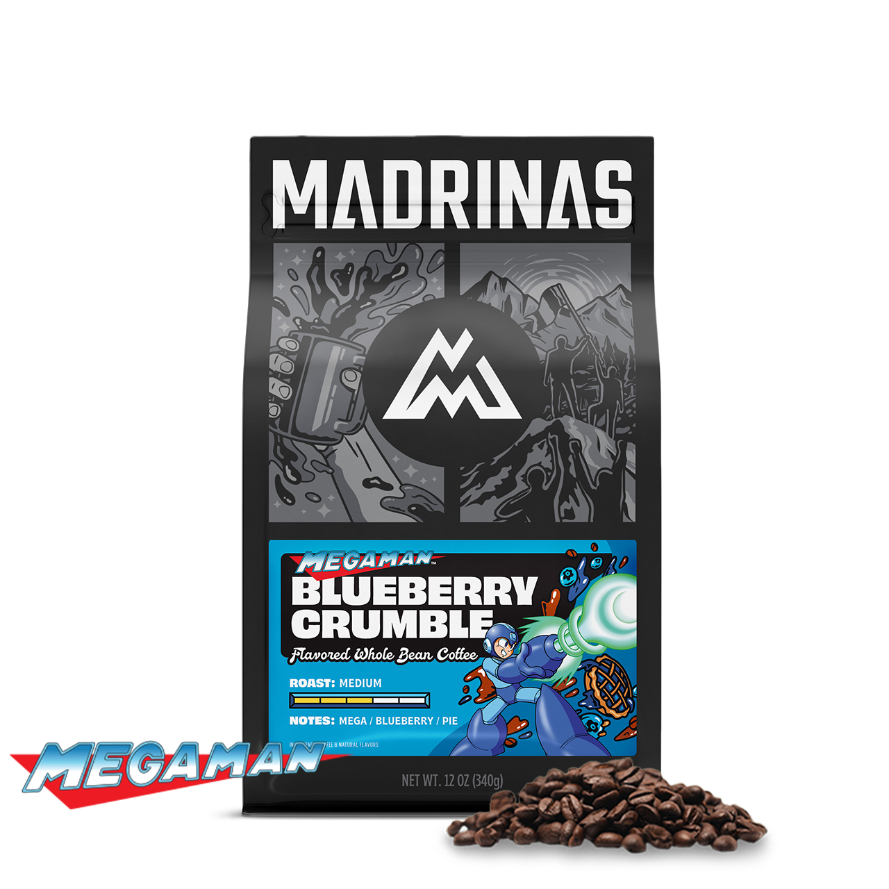 Mega Man Blueberry Crumble