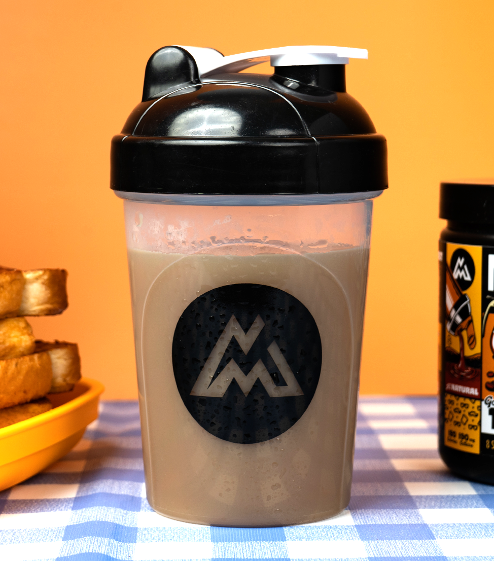 Clear & Black Shaker Cup