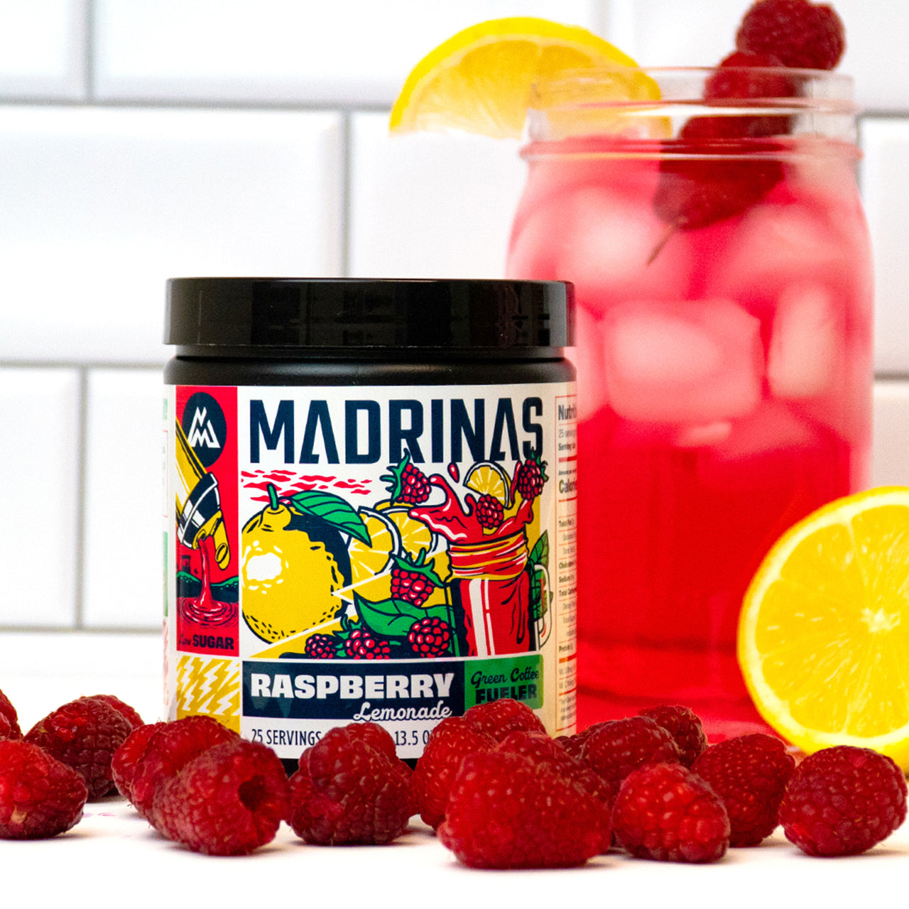 Madrinas | Raspberry Lemonade Charged Refresher – MADRINAS