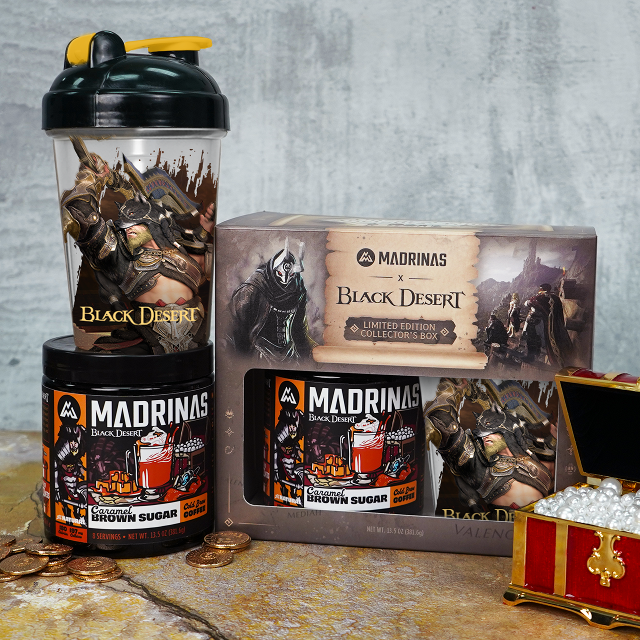 Black Desert Shaker Cup