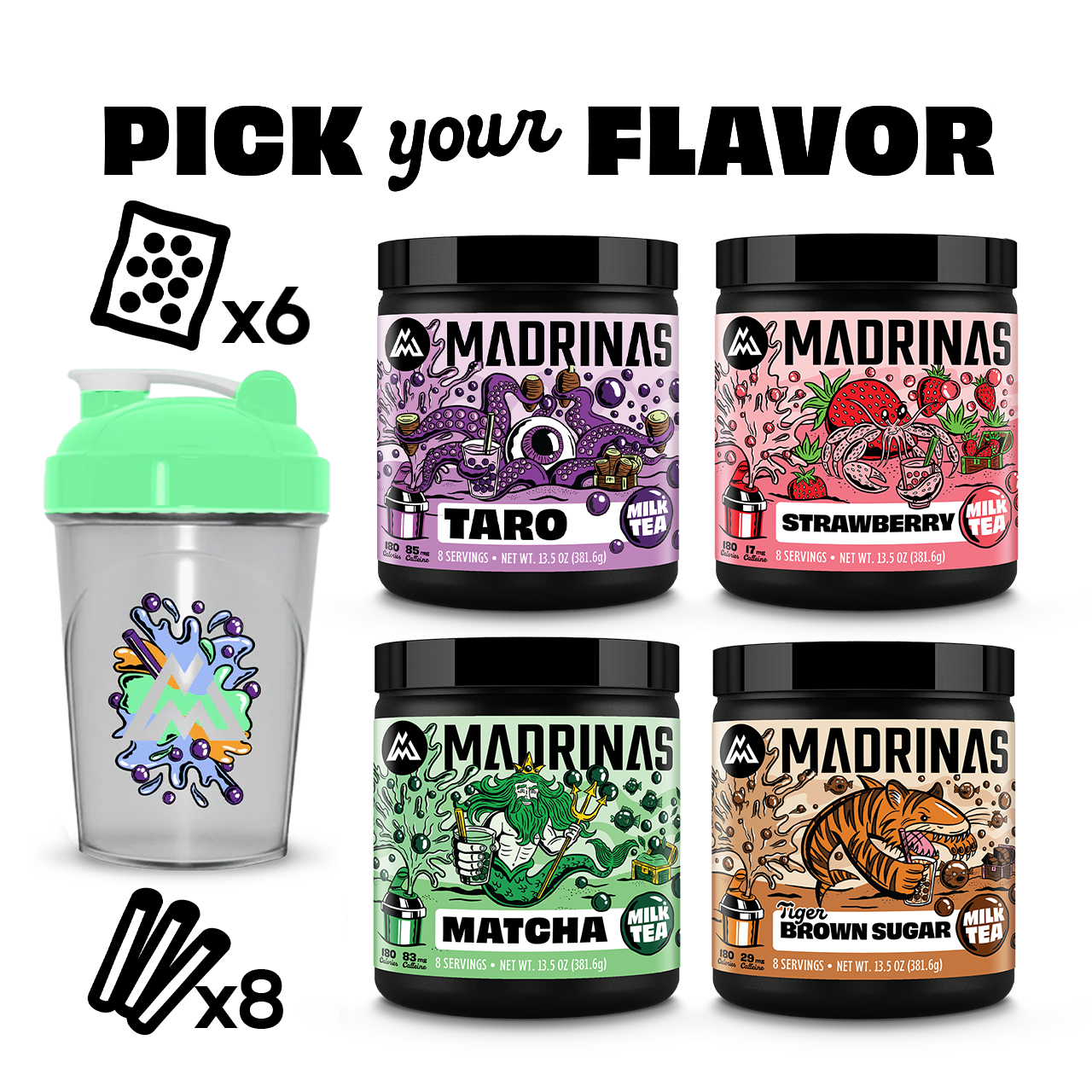Boba Milk Tea Starter Kit