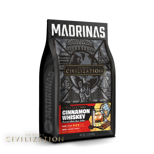 Madrinas x Civilization | Cinnamon Whiskey Flavored Whole Bean