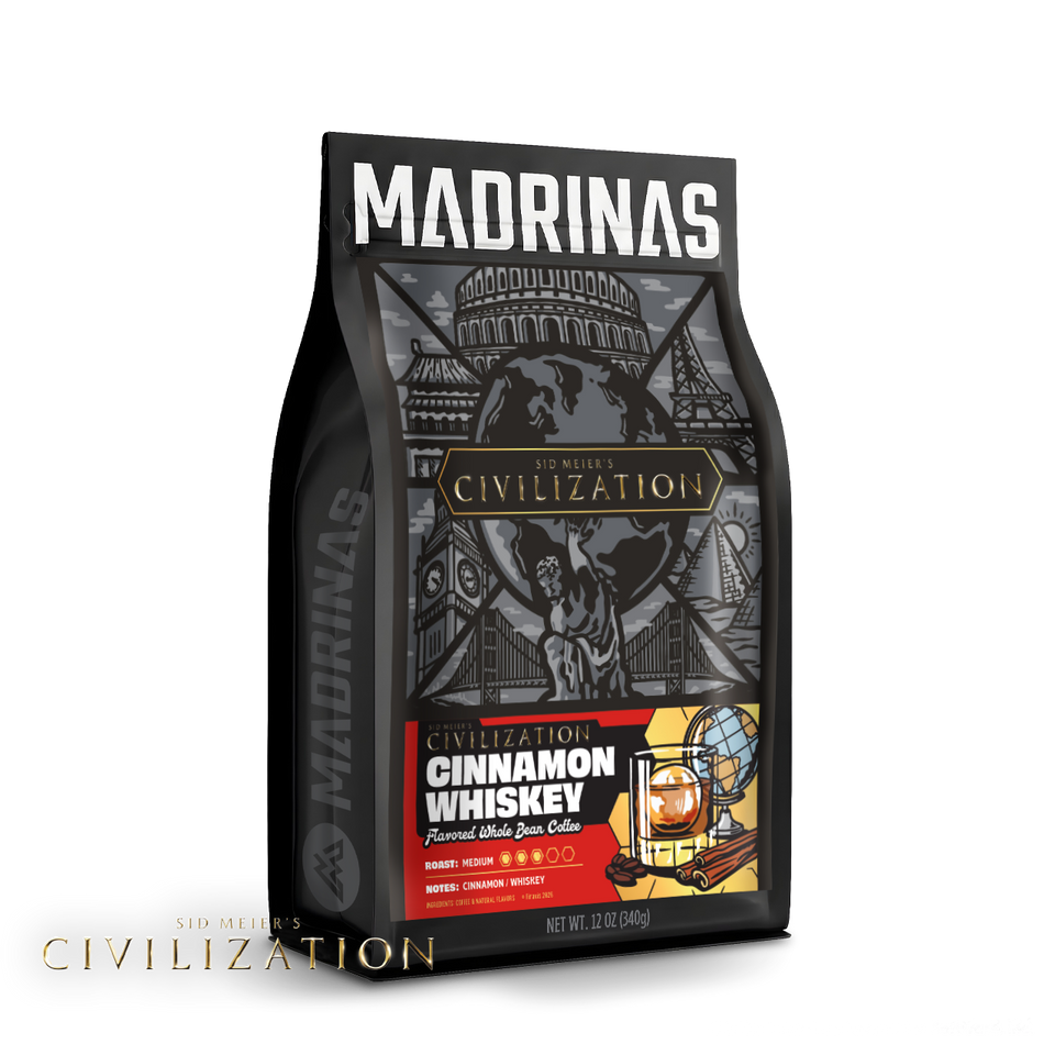 Madrinas x Civilization | Cinnamon Whiskey Flavored Whole Bean