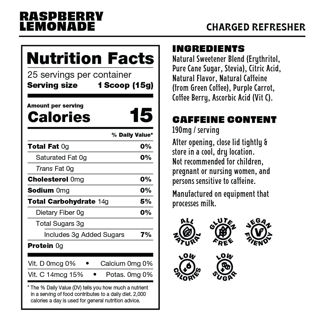 Madrinas | Raspberry Lemonade Fruit Fueler