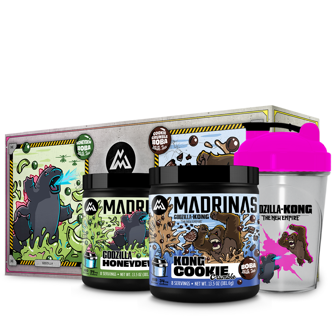 Madrinas x Godzilla Kong | Godzilla x Kong Collector's Box – MADRINAS