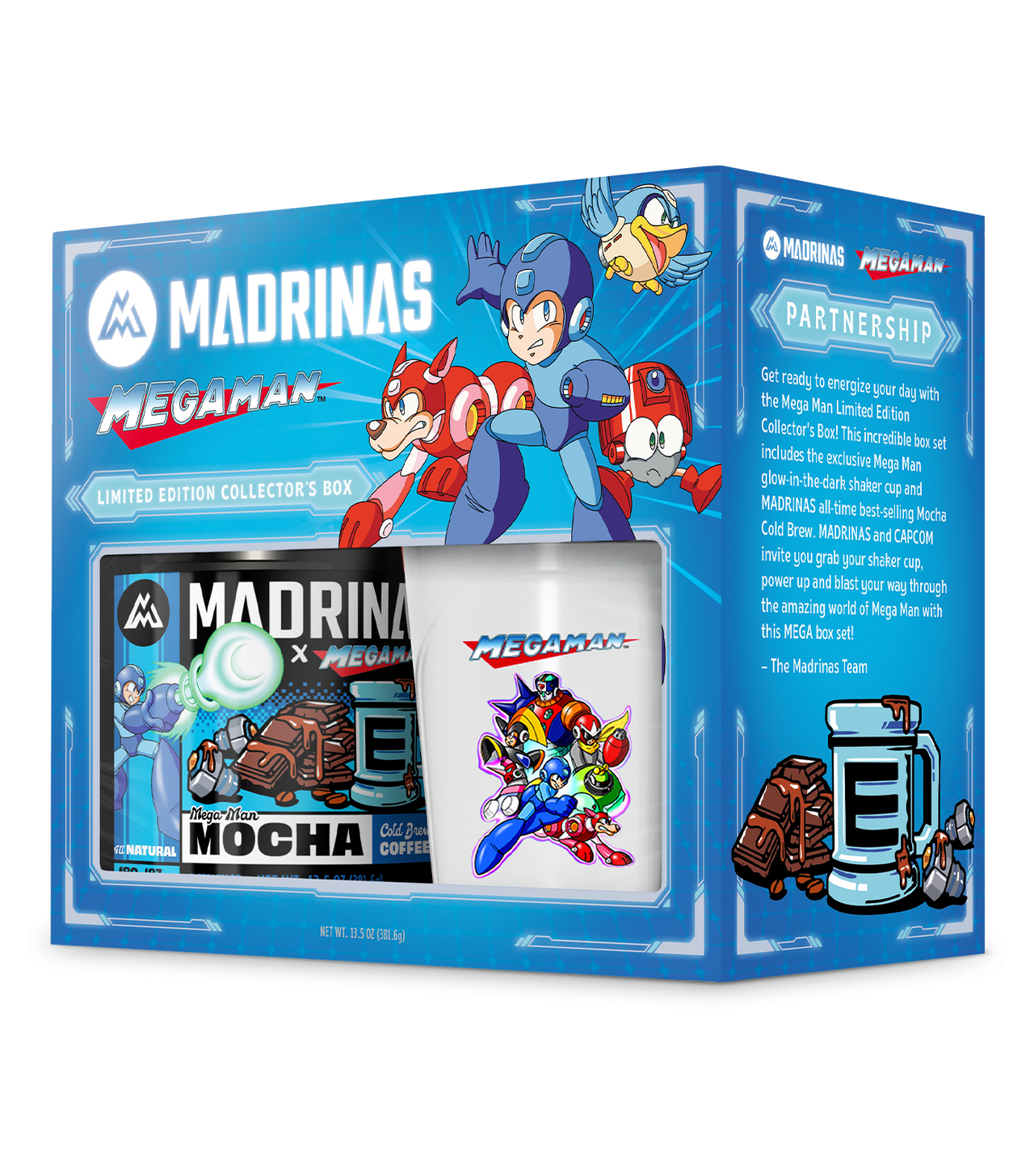 Madrinas x Mega Man | Mega Man Mocha Collector's Box – MADRINAS Madrinas x Mega Man | Mega Man Mocha Collector's Box – MADRINAS