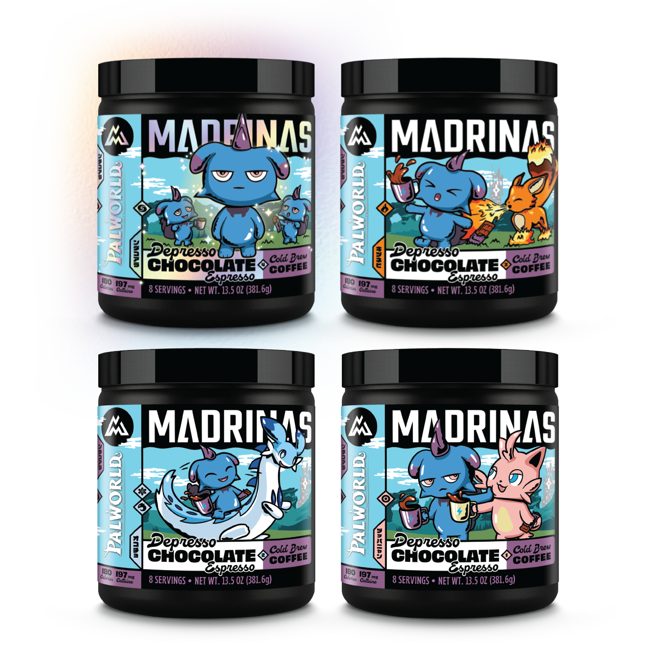 MADRINAS x Palworld | Depresso Series Whole Set