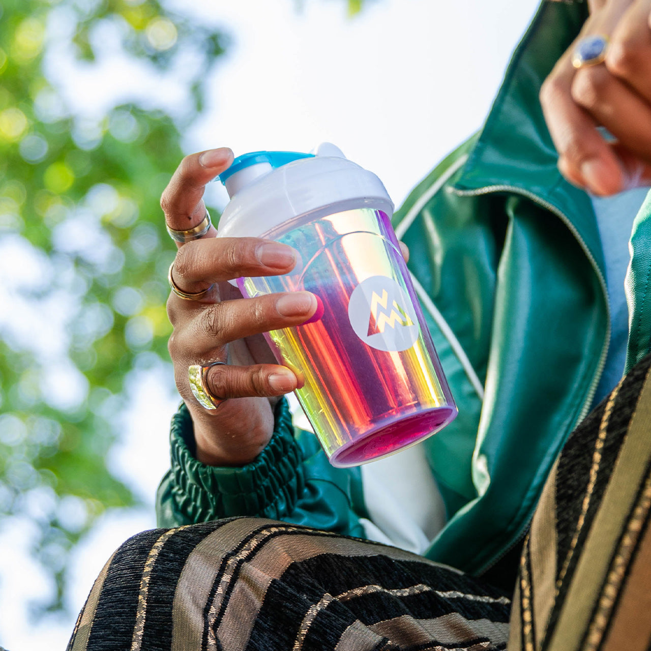 Iridescent Shaker Cup