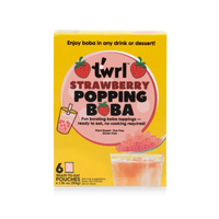 Thumbnail for Strawberry Popping Boba (6 pack)